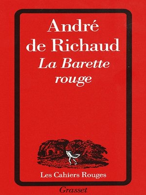 cover image of La barette rouge